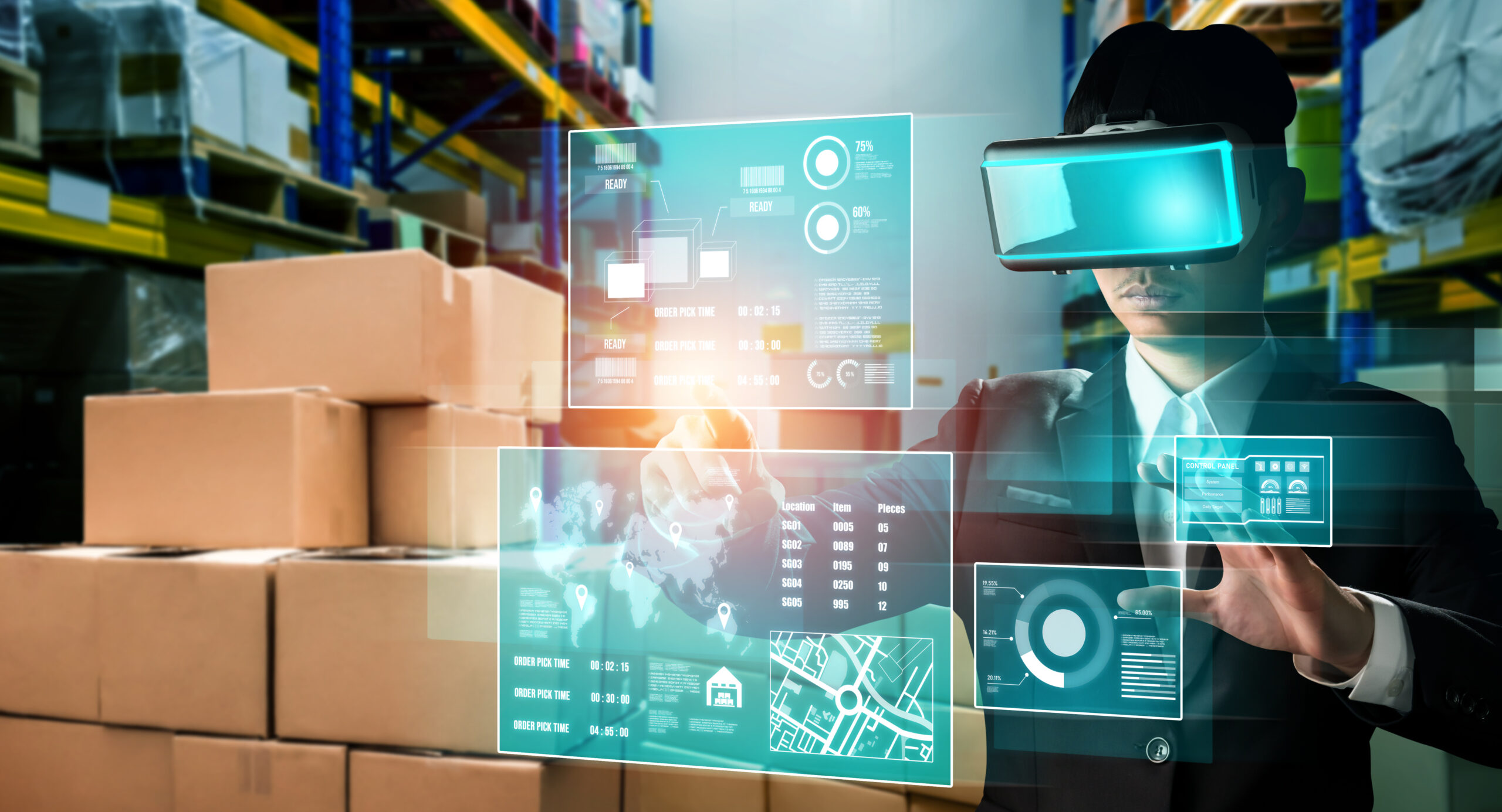 Decarbonise your supply chain with AI, VR and AR